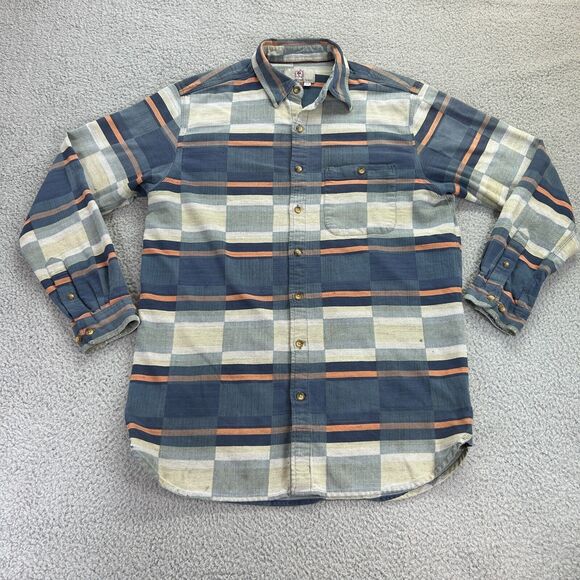 Territory Ahead Other - The Territory Ahead Mens Multi Aztec Check Collared Button Down Shirt Tall Large